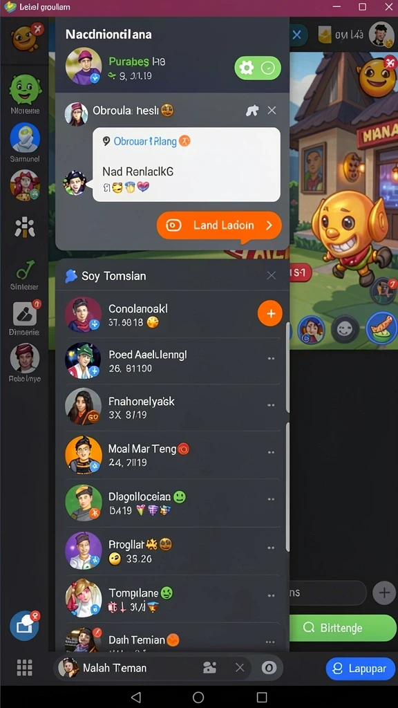 a7777 - Tangkapan layar menunjukkan gameplay seru yang ada di A7777.
