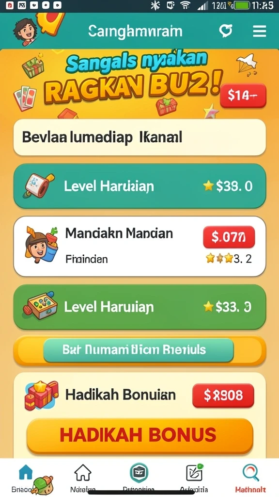 cakra777 - Screenshot menunjukkan fitur bonus yang menggembirakan.
