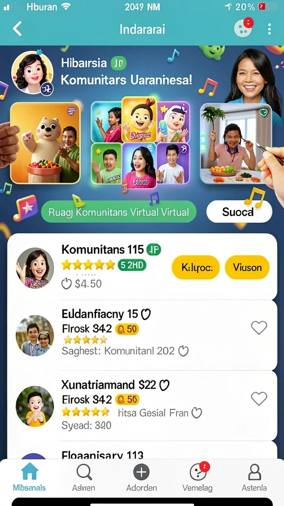 dewanusa - Screenshot menunjukkan karakter utama dalam aksi.