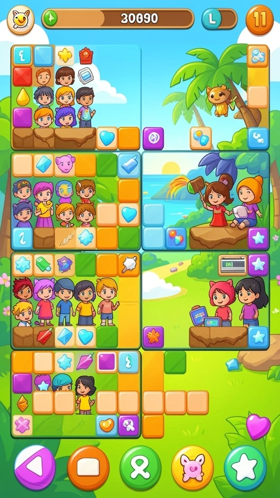 fa99 - Tangkapan layar ketiga memperlihatkan mode multiplayer dengan pemain lainnya.