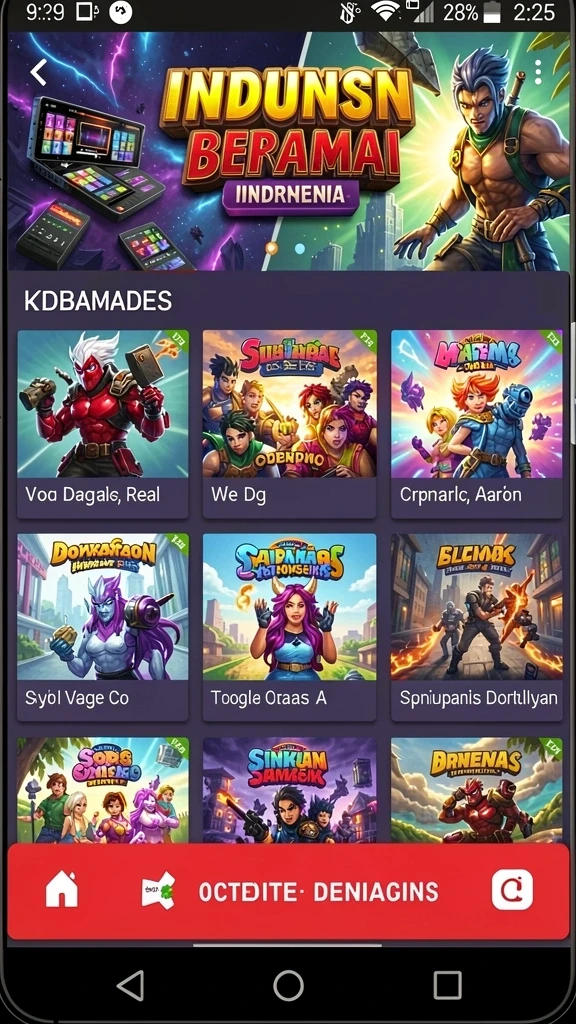 gacormax - Tampilan awal yang menarik dan mudah dinavigasi.