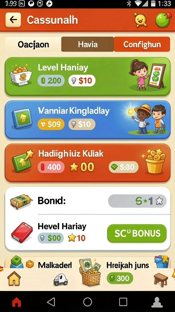 pp123 - Tampilan awal yang menarik dan intuitif.