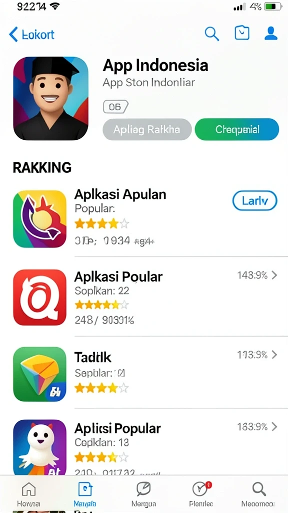 richrtp - Tampilan antarmuka yang mudah dipahami.