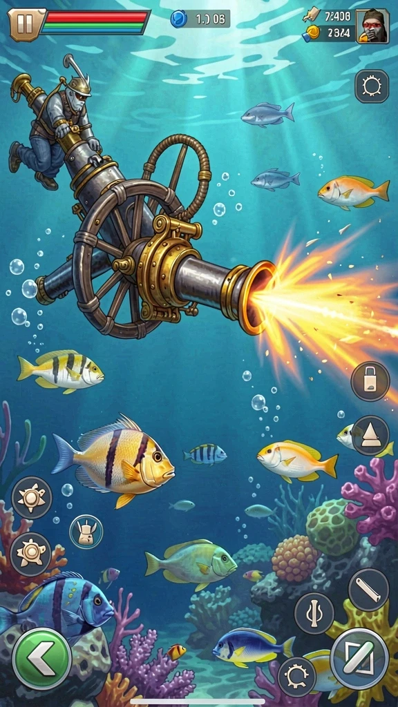 rpok - Tampilan awal game yang menawan dan mudah dipahami.